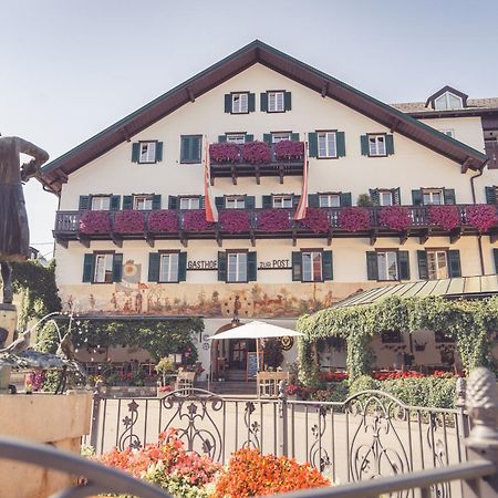 Hotel Gasthof Zur Post Sankt Gilgen Exteriör bild